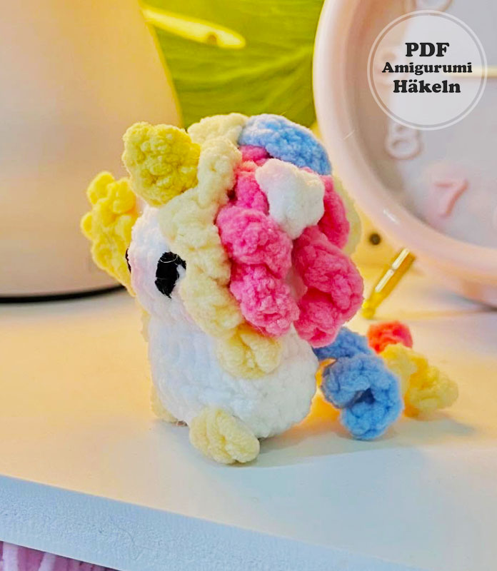 Baby Einhorn Häkeln Anleitung PDF Kostenlos (2)