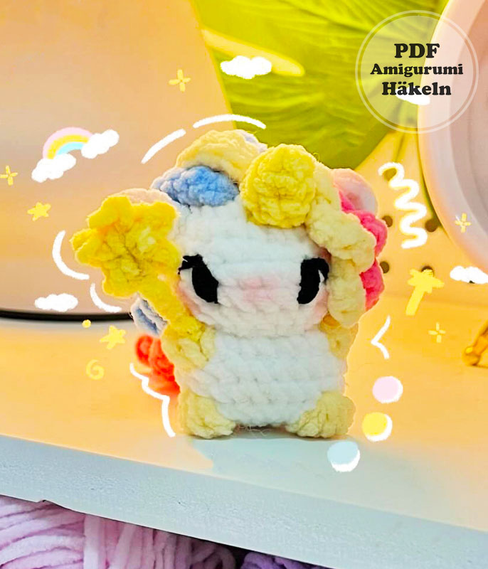 Baby Einhorn Häkeln Anleitung PDF Kostenlos (3)