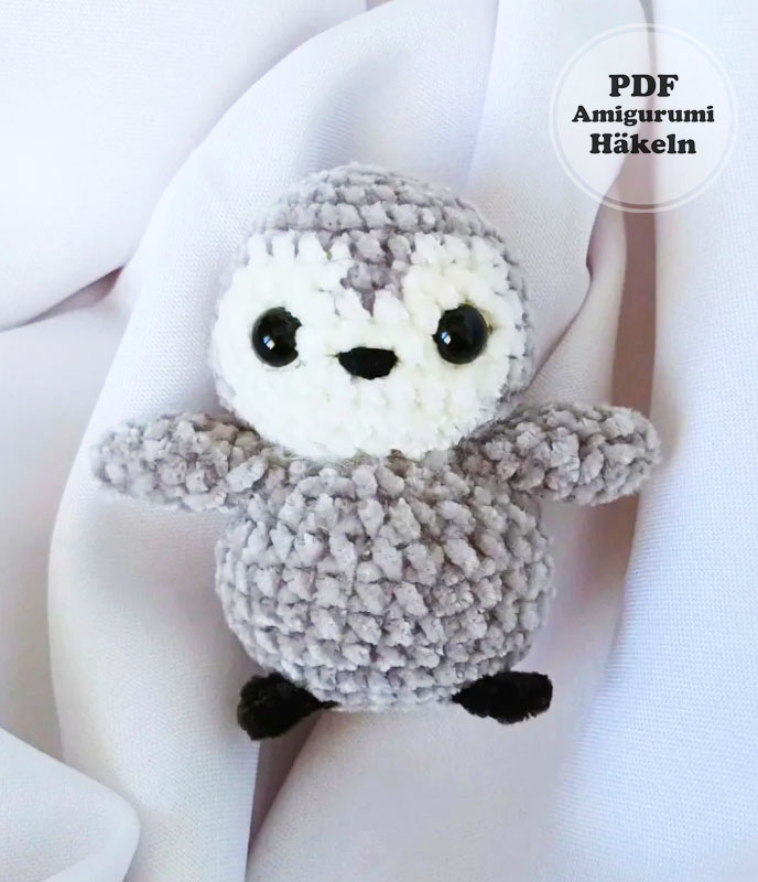 Baby Pinguin häkeln für Anfänger (2)