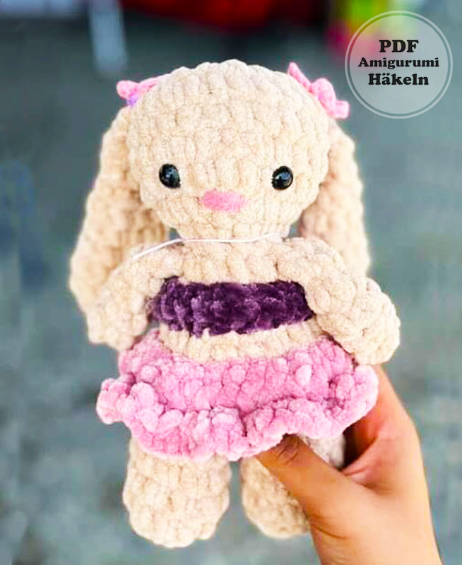 Bailey der Hase Amigurumi Anleitung Schritt für Schritt (3)