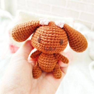 Cinnamoroll Mocha Hase Häkeln Anleitung PDF Kostenlos (1)