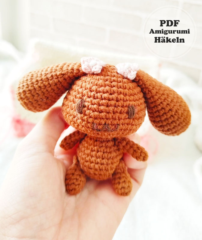 Cinnamoroll Mocha Hase Häkeln Anleitung PDF Kostenlos (2)