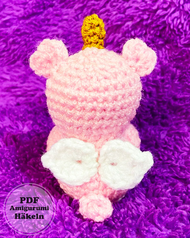 Engelsflügel Schweinchen Amigurumi PDF Anleitung (2)