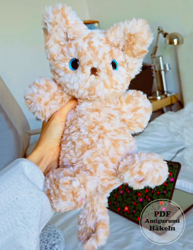 Flauschige Katze Mufly Amigurumi Anleitung Kostenlos (3)