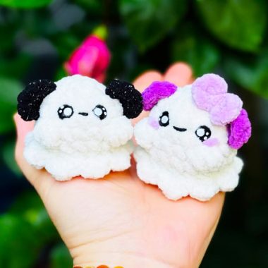 Geist Maus Amigurumi Anleitung für Anfänger (1)