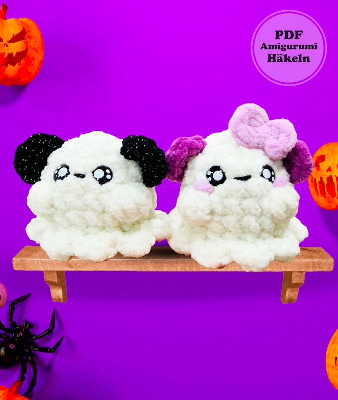Geist Maus Amigurumi Anleitung für Anfänger (2)
