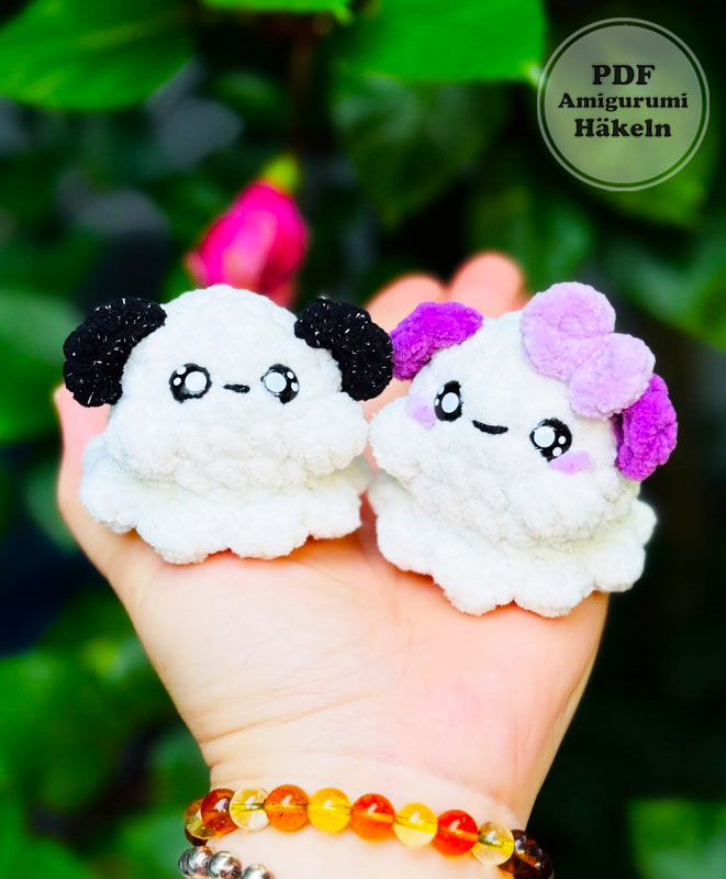 Geist Maus Amigurumi Anleitung für Anfänger (3)