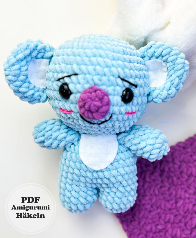 Kaya Baby Koala Amigurumi Anleitung Schritt für Schritt (2)