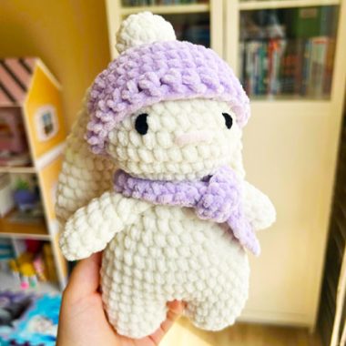 Sherly Hase mit Mütze Häkeln PDF Anleitung Kostenlos (1)