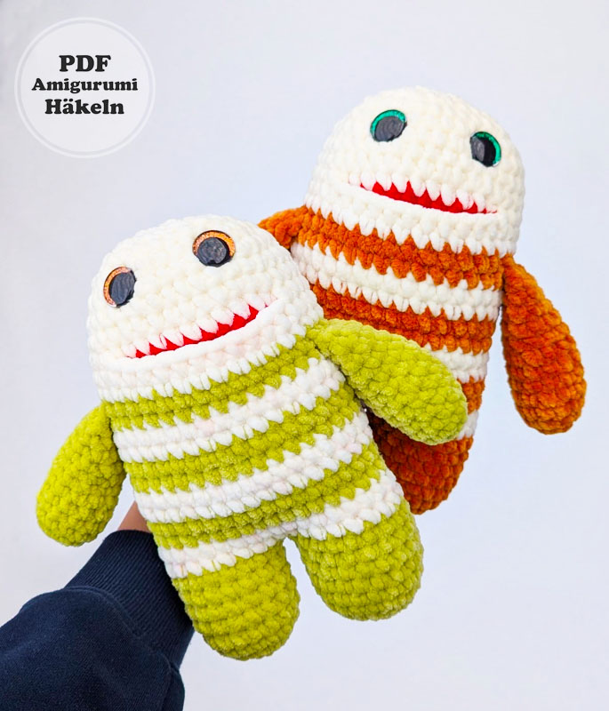 Sorgenfresser Amigurumi häkeln für Anfänger (2)