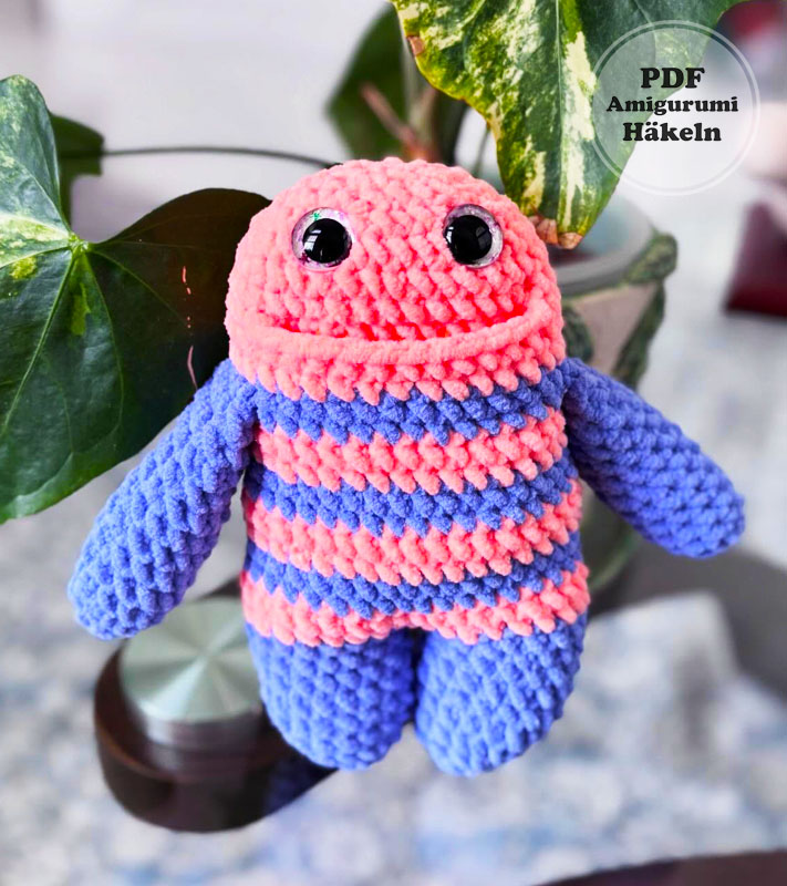 Sorgenfresser Amigurumi häkeln für Anfänger (3)