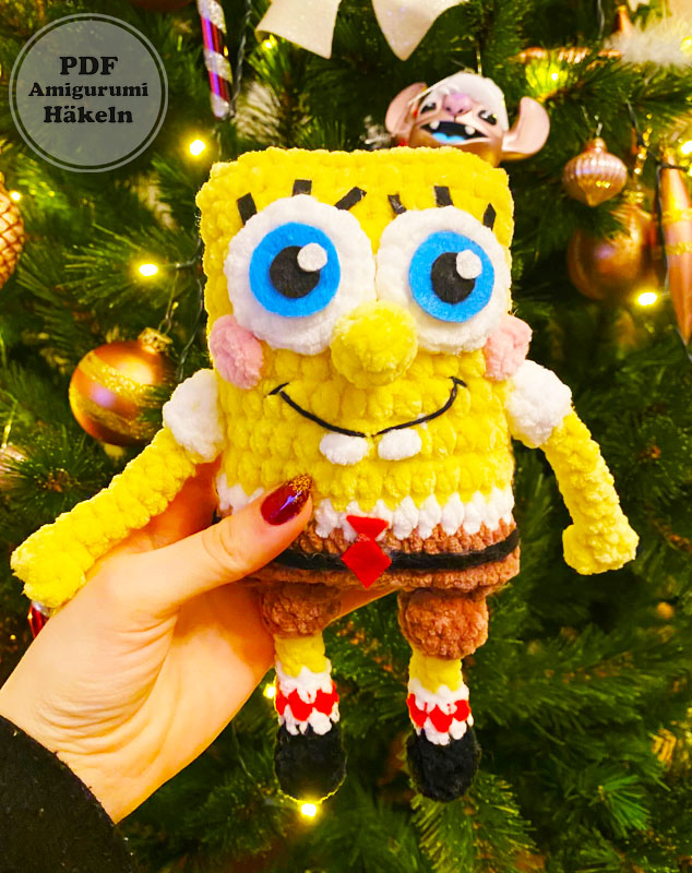 SpongeBob Schwammkopf Häkelanleitung (2)