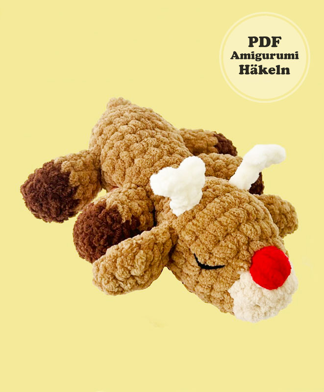 Weihnachts Rentier Ruprlly PDF Anleitung Kostenlos (1)