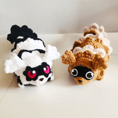 Zigzachs (Waschbär) Pokémon Häkeln (2)