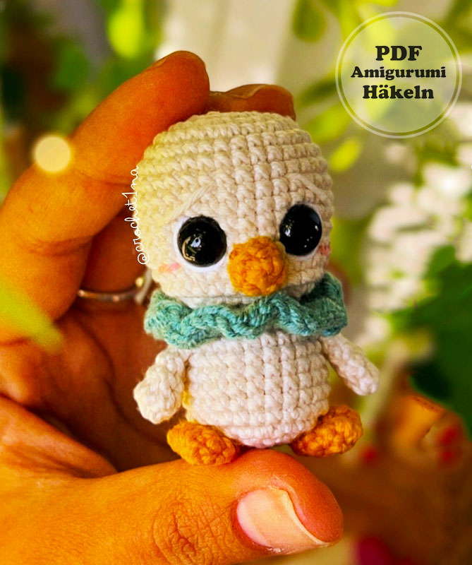 Baby Lio der Vogel Amigurumi PDF Anleitung Kostenlos (2)