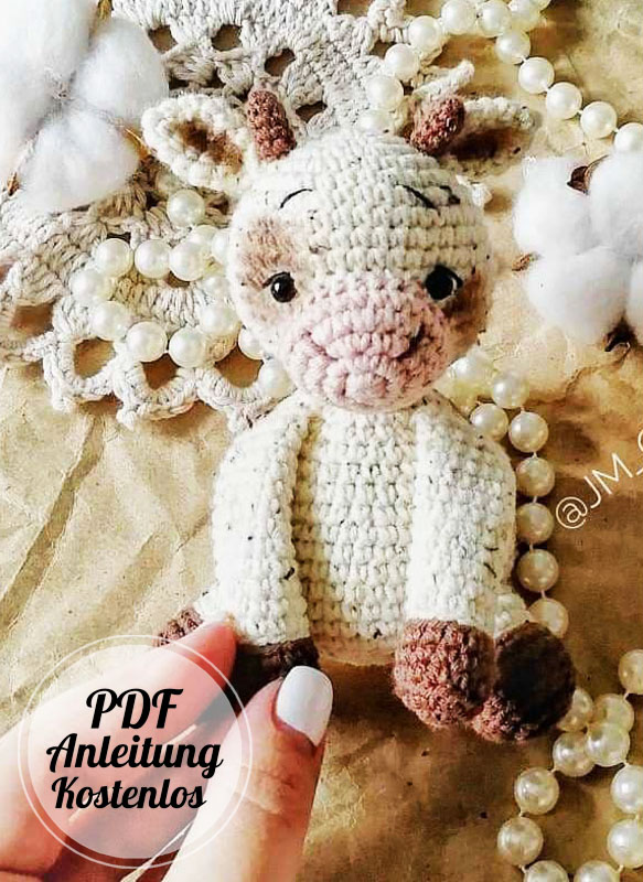 Kleiner Stier PDF Amigurumi Anleitung Kostenlos (2)