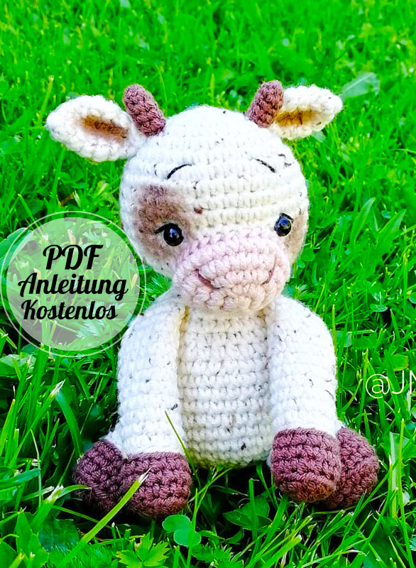 Kleiner Stier PDF Amigurumi Anleitung Kostenlos (3)