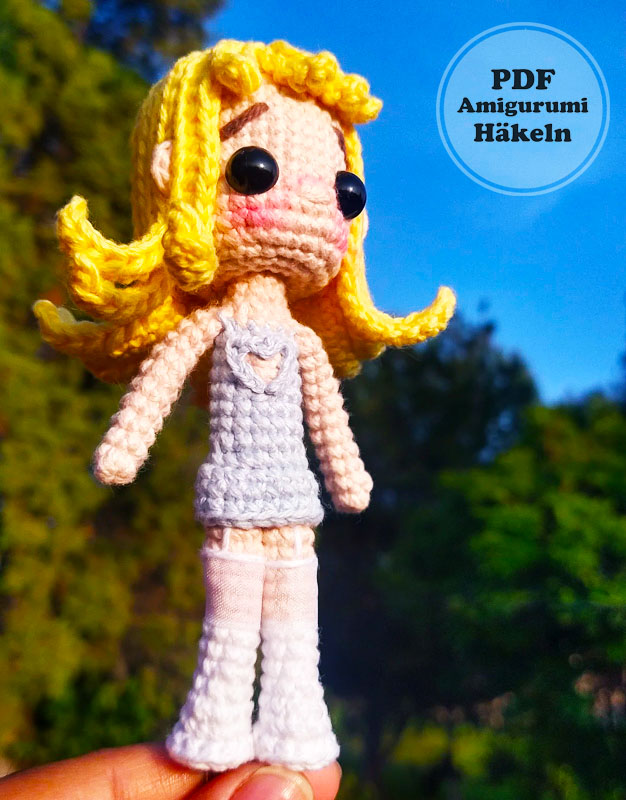 Sabrina Carpenter Puppe Amigurumi PDF Anleitung (2)