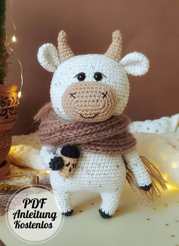 Willi der Stier Amigurumi PDF Anleitung Kostenlos (3)