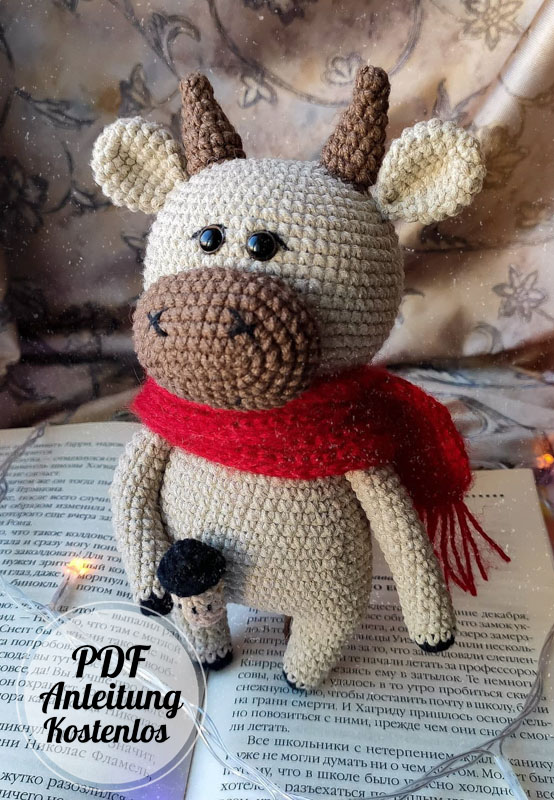 Willi der Stier Amigurumi PDF Anleitung Kostenlos (4)