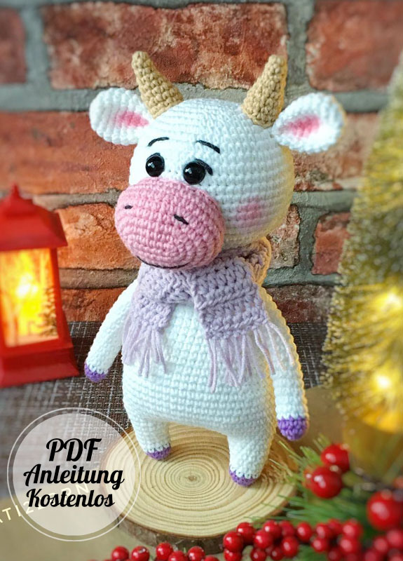 Willi der Stier Amigurumi PDF Anleitung Kostenlos (5)