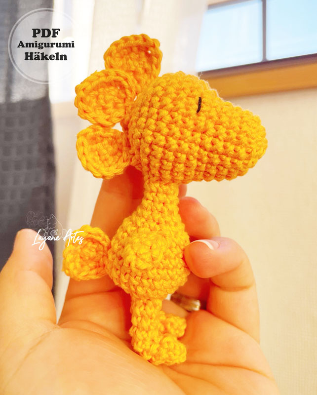 Woodstock Amigurumi kostenlose PDF-Anleitung (3)
