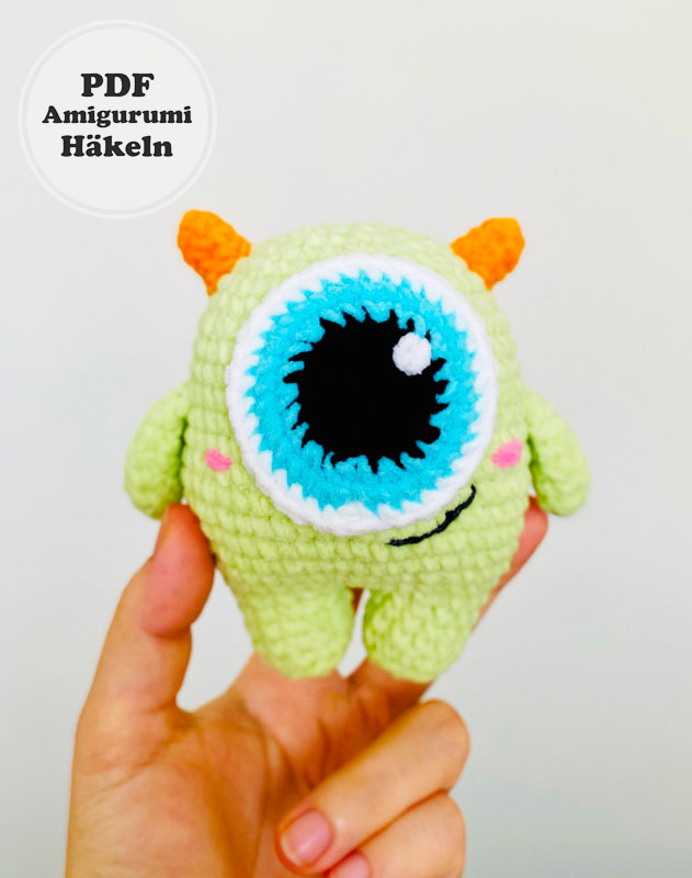 Amigurumi Monster für Halloween PDF Anleitung Kostenlos (2)