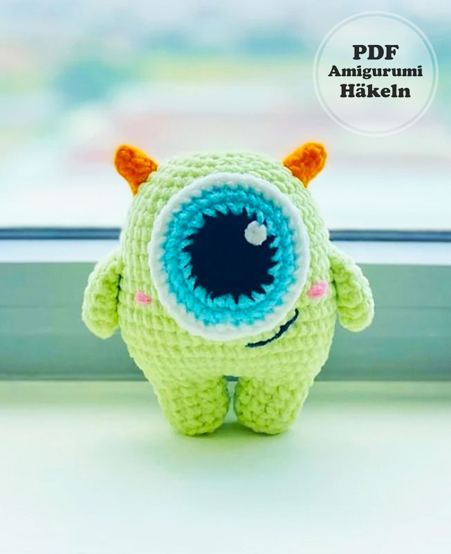 Amigurumi Monster für Halloween PDF Anleitung Kostenlos (3)