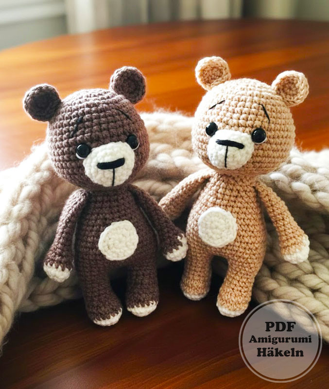 Amigurumi Teddybär Jefrey PDF Anleitung Kostenlos (2)