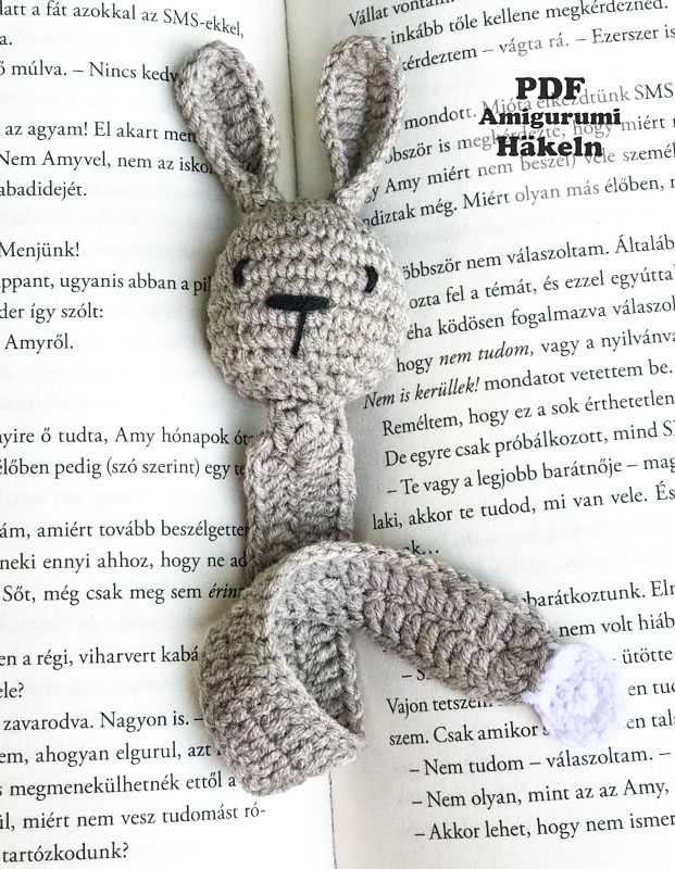 Hase Lesezeichen Häkeln Anleitung Schritt für Schritt (2)