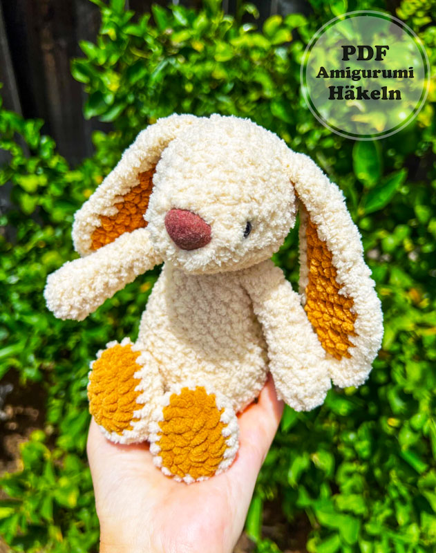 Knoly das Plüschhäschen Amigurumi Anleitung (2)
