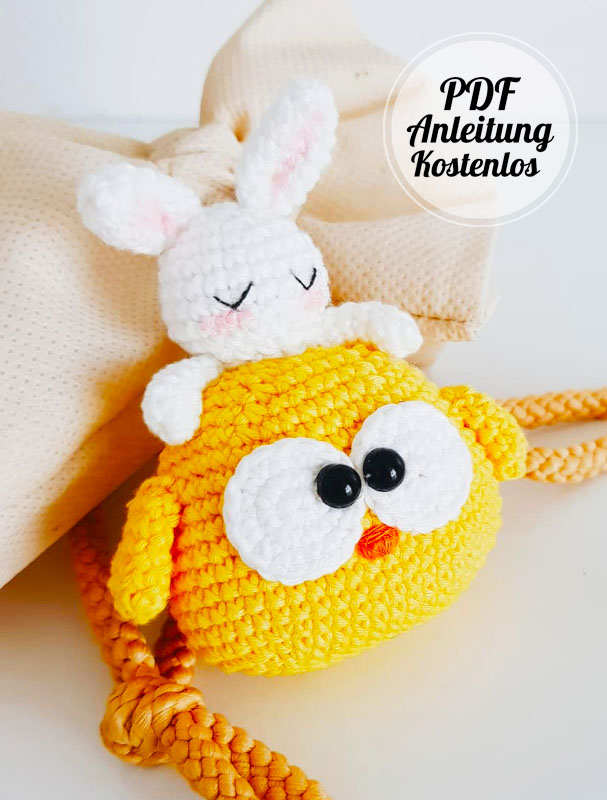 Küken und Häschen PDF Amigurumi Anleitung Kostenlos (3)