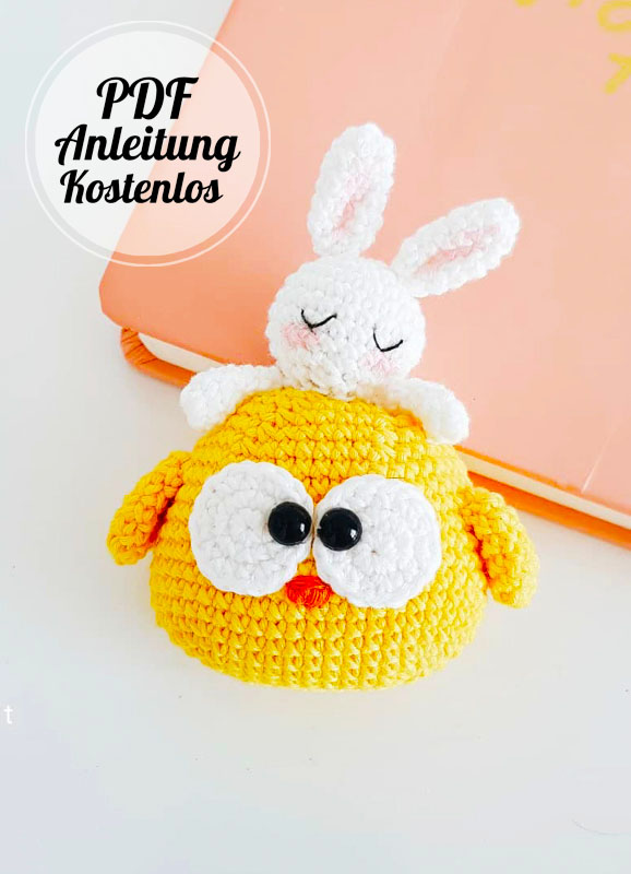 Küken und Häschen PDF Amigurumi Anleitung Kostenlos (4)