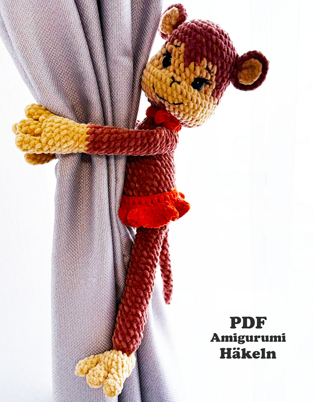 Manya der Affe Amigurumi PDF Anleitung Kostenlos (2)