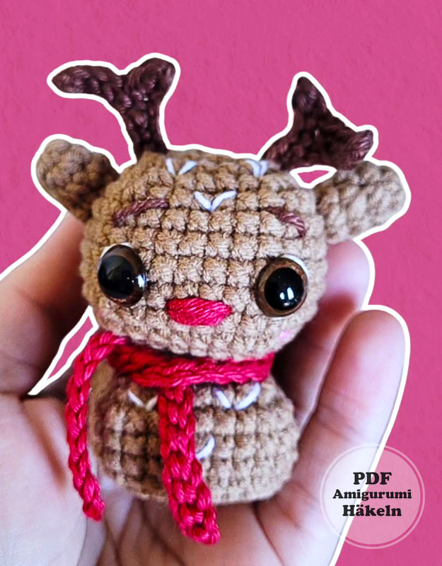 Mini Hirsch Rondy Amigurumi Anleitung Kostenlos (3)