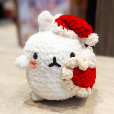 Molang zu Weihnachten Amigurumi Anleitung Kostenlos (1)