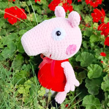 Plüsch Peppa Wutz PDF Amigurumi Anleitung Kostenlos (1)