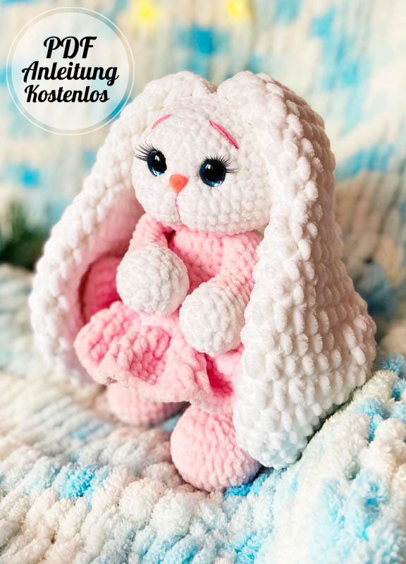 Plüsch Sophie Häschen Amigurumi Anleitung Kostenlos PDF (3)