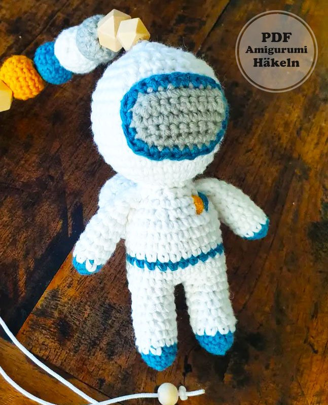 Astronaut Puppe Häkeln Anleitung für Anfänger (2)