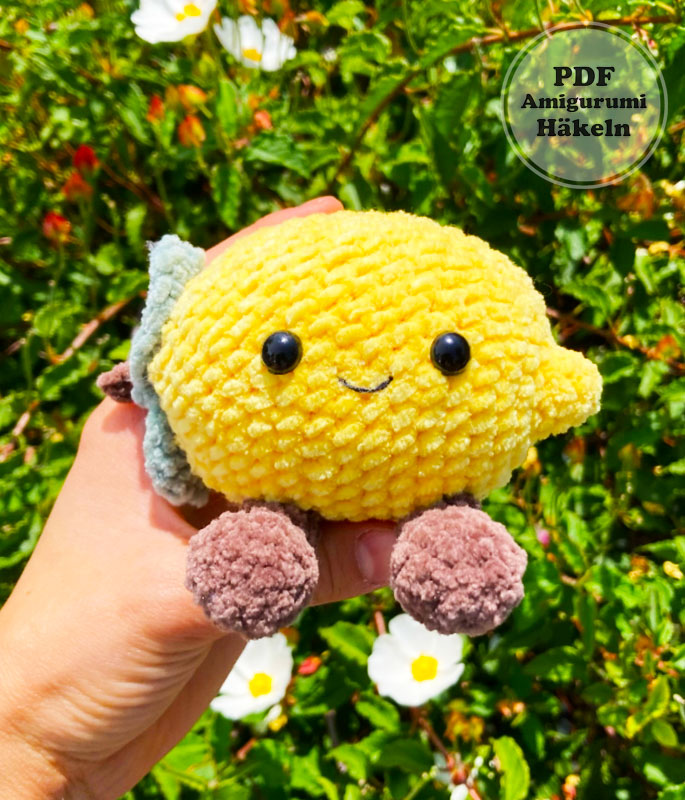 Jellycat Zitrone Häkelanleitung auf Deutsch (2)