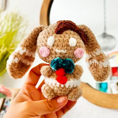 Lebkuchen-Hase häkeln kostenlose Anleitung (1)