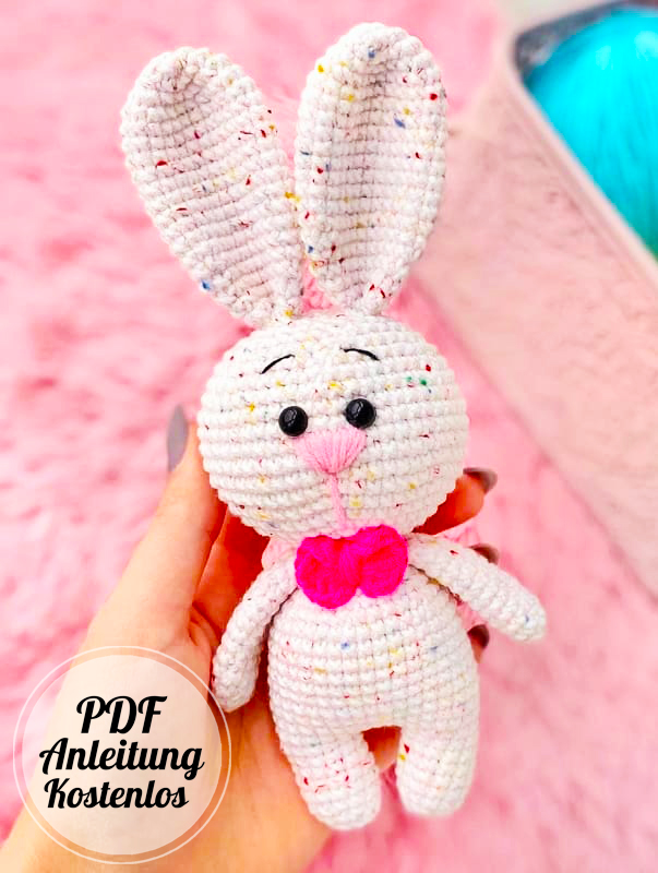 Lola Hase Häkeln PDF Amigurumi Anleitung Kostenlos (2)