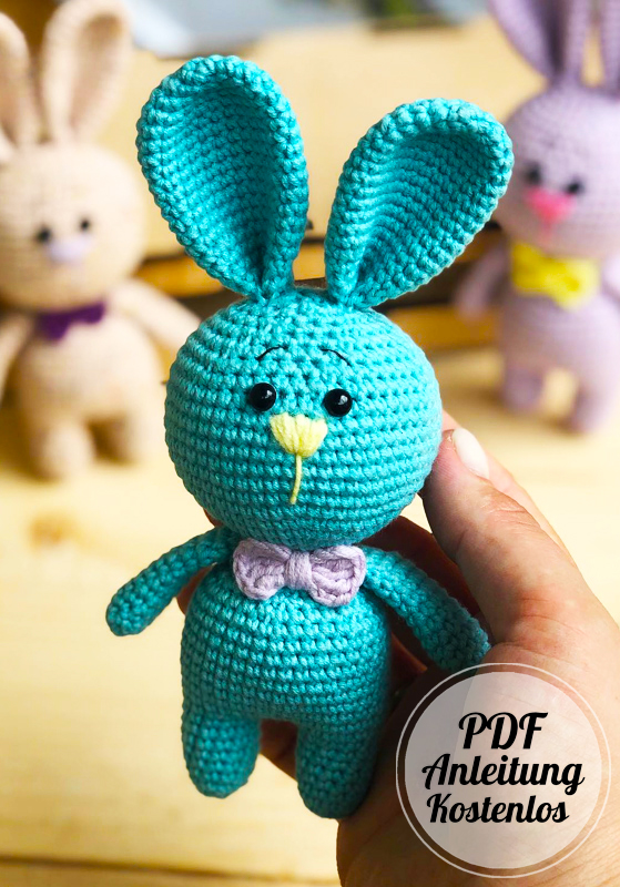 Lola Hase Häkeln PDF Amigurumi Anleitung Kostenlos (3)