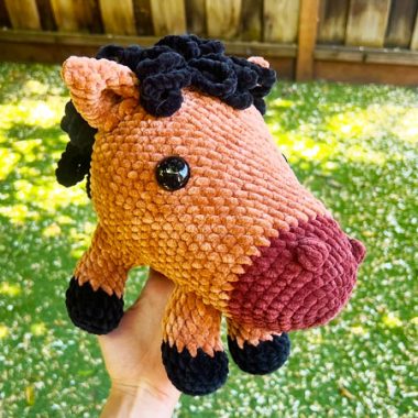 Pferd Kopf Häkeln PDF Anleitung Kostenlos (1)