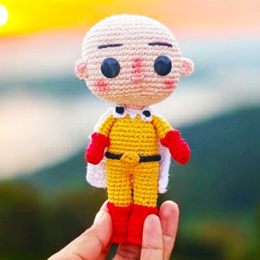 Saitama Anime Häkelpuppe Kostenloses PDF-Anleitung (2)