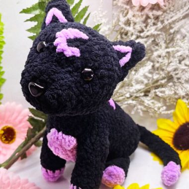 Schwarze Mond Katze Häkelanleitung PDF Kostenlos (1)