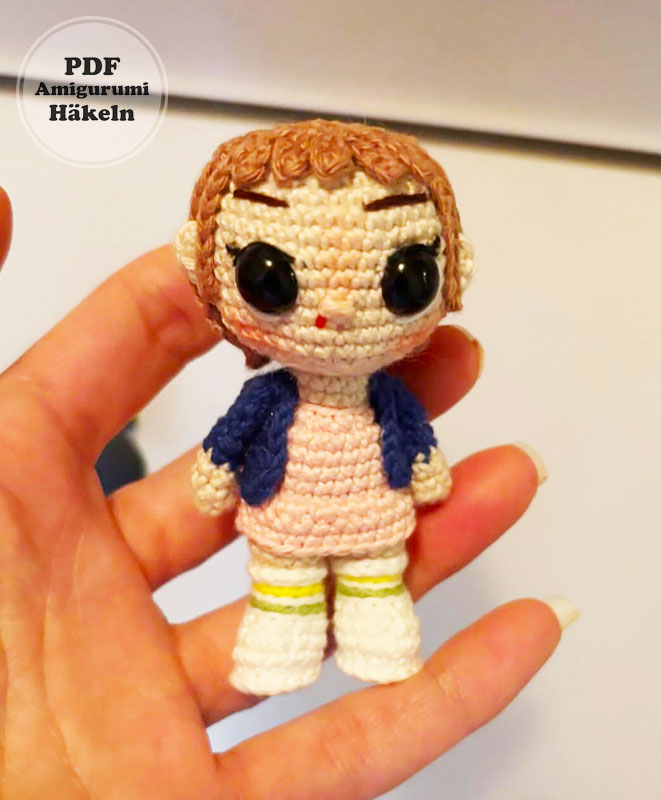 Stranger Things Elf Puppe Häkeln Schritt für Schritt (2)