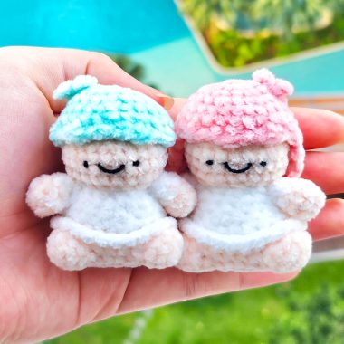 Twin Stars Kiki und Lala Puppe Häkelanleitung (1)