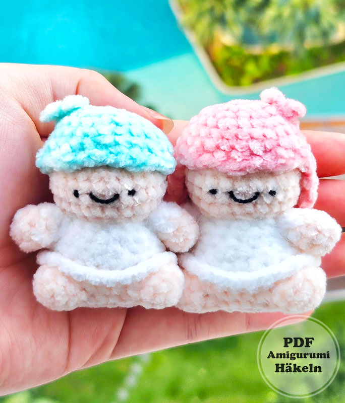 Twin Stars Kiki und Lala Puppe Häkelanleitung (2)
