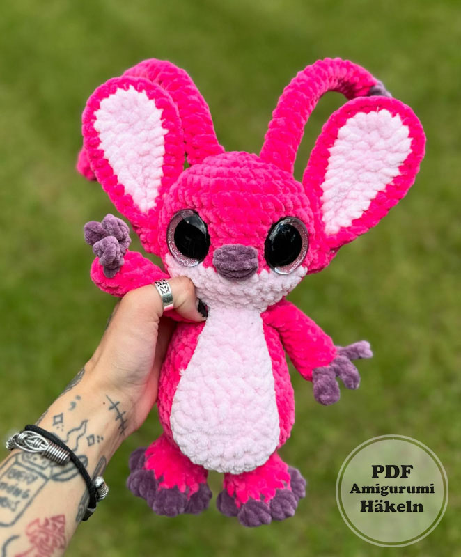 Stitch mit Engel-Mod Häkeln PDF Anleitung Kostenlos (4)